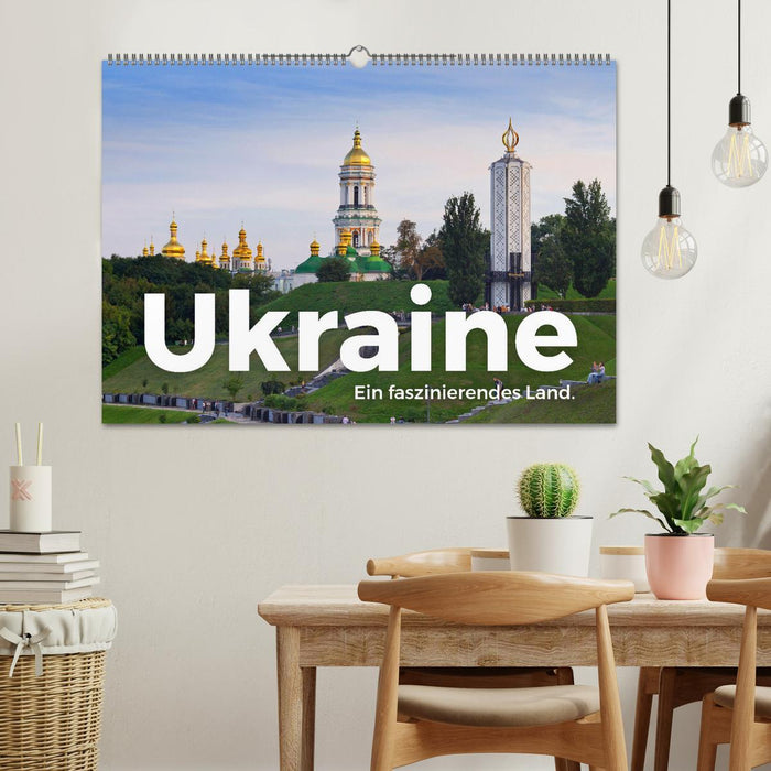 Ukraine - Ein faszinierendes Land. (CALVENDO Wandkalender 2024)