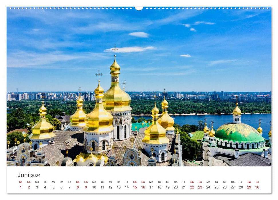 Ukraine - Ein faszinierendes Land. (CALVENDO Wandkalender 2024)
