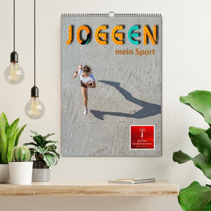 Jogging - mon sport (Calendrier mural CALVENDO 2024) 