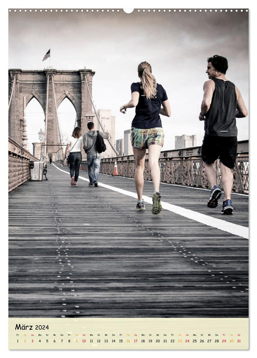 Jogging - my sport (CALVENDO wall calendar 2024) 