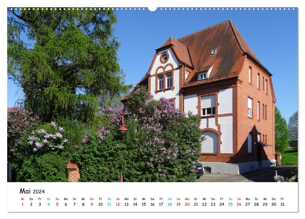 Wernau, the friendly town on the Neckar (CALVENDO wall calendar 2024) 