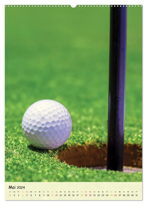 Golf Leidenschaft (CALVENDO Wandkalender 2024)