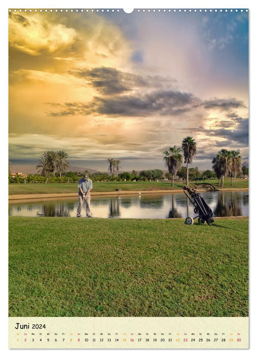 Golf passion (CALVENDO wall calendar 2024) 