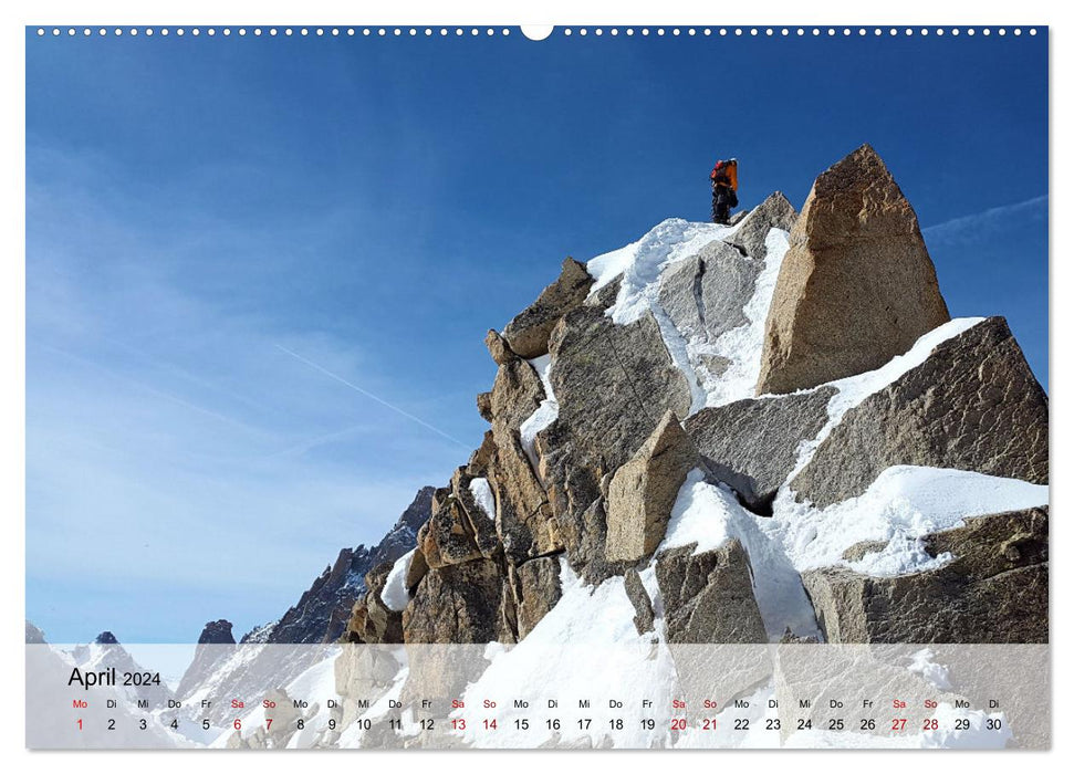 Summit adventures - when the mountain calls (CALVENDO wall calendar 2024) 