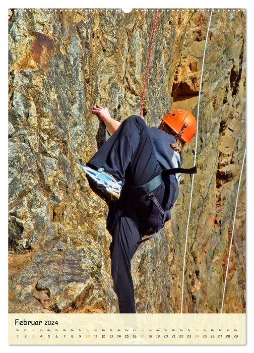 Klettern - Adrenalin pur (CALVENDO Wandkalender 2024)