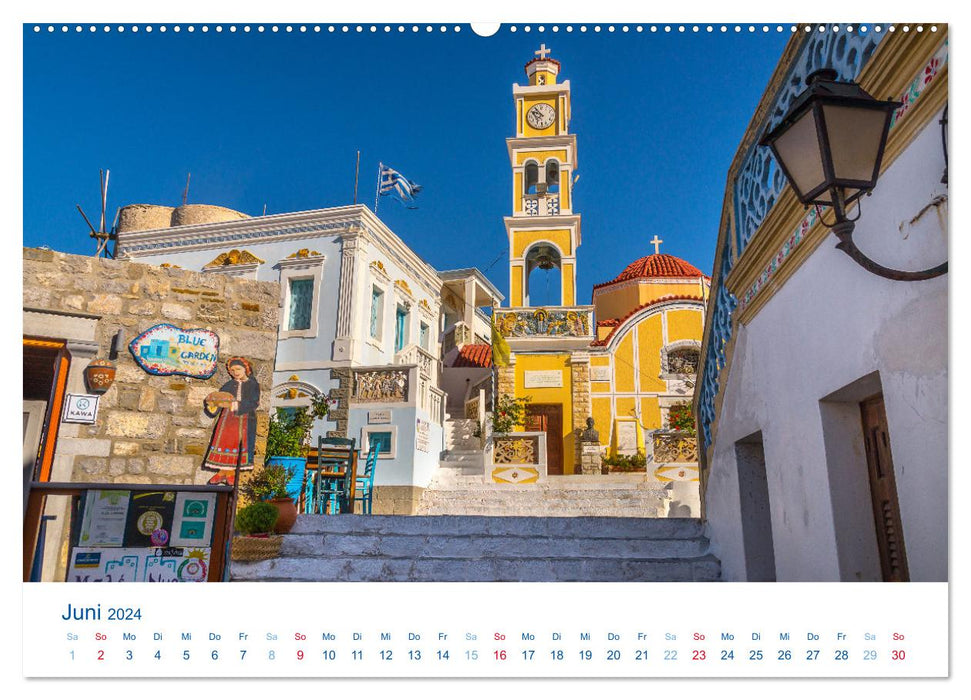 Karpathos - Malerische Insel in der Ägäis (CALVENDO Premium Wandkalender 2024)