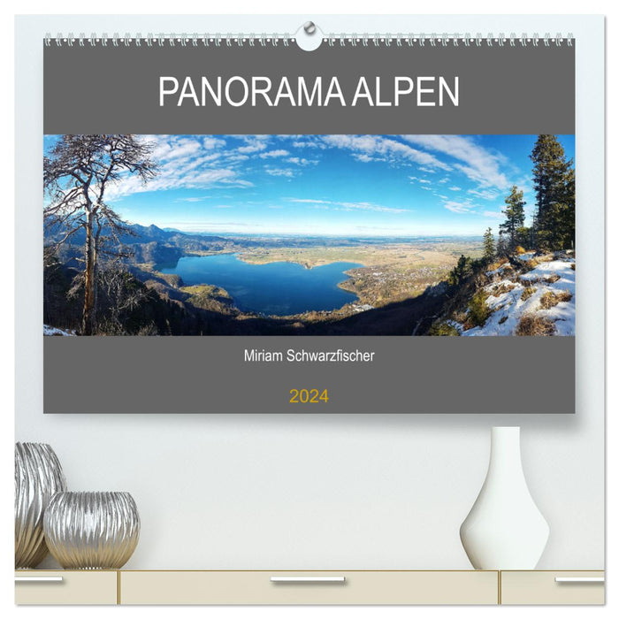 Panorama Alpen (CALVENDO Premium Wandkalender 2024)