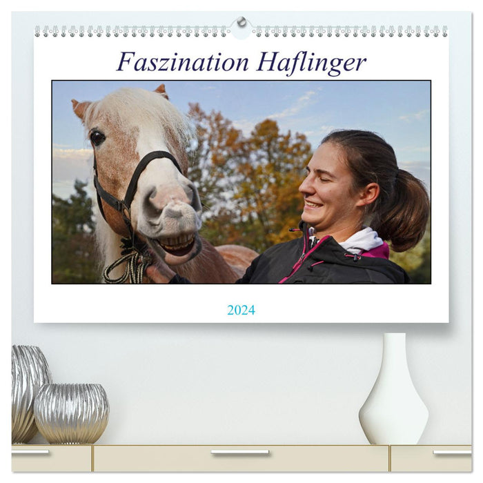Fascination Haflinger (Calvendo Premium Calendrier mural 2024) 