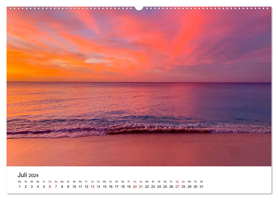 Bahamas - Paradiesische Strände. (CALVENDO Premium Wandkalender 2024)