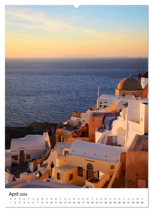 Greece - In the realm of the Greek gods. (CALVENDO Premium Wall Calendar 2024) 