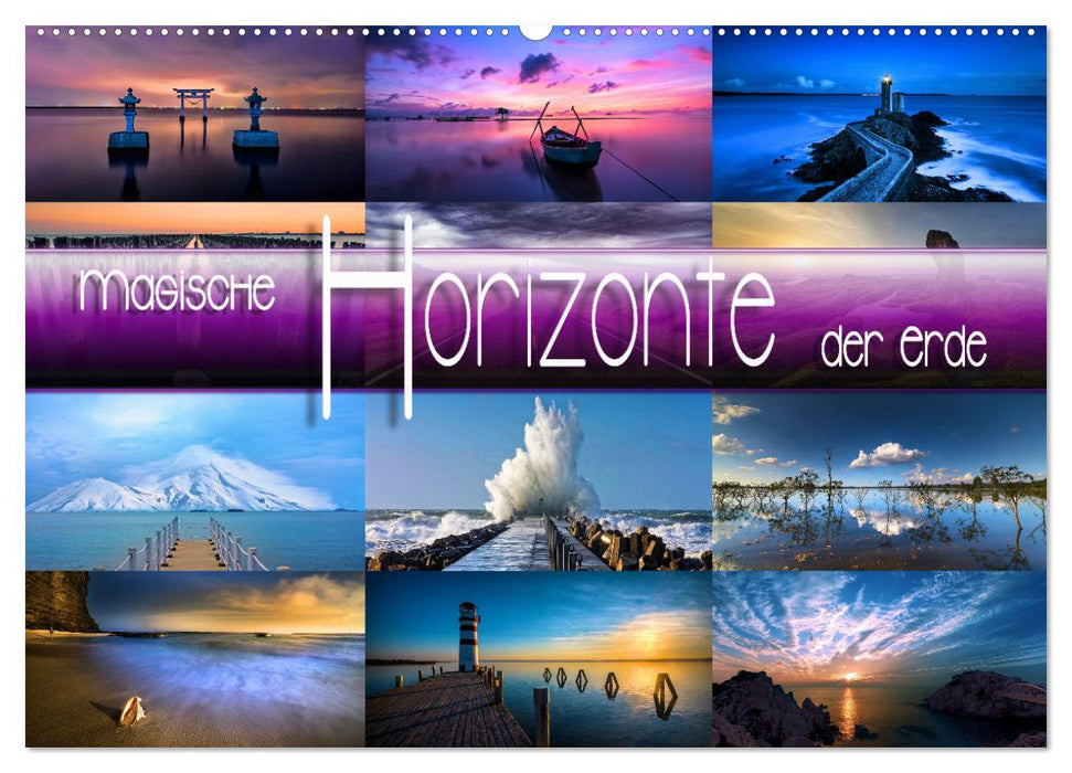 Magical horizons of the earth (CALVENDO wall calendar 2024) 