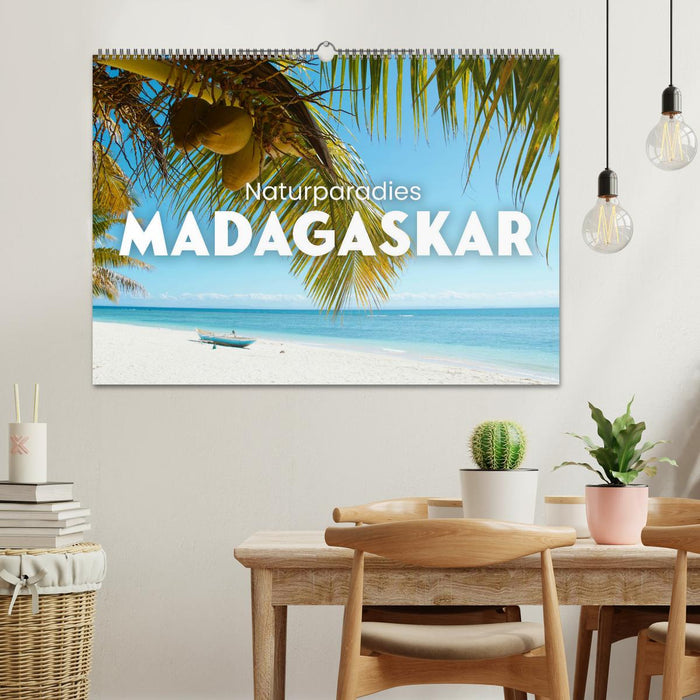 Paradis naturel Madagascar (Calendrier mural CALVENDO 2024) 