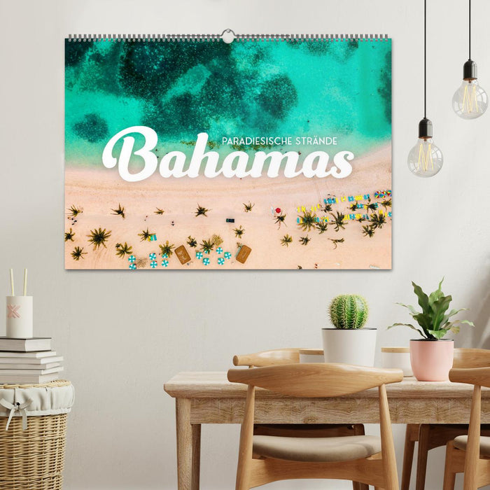 Bahamas - Plages paradisiaques. (Calendrier mural CALVENDO 2024) 
