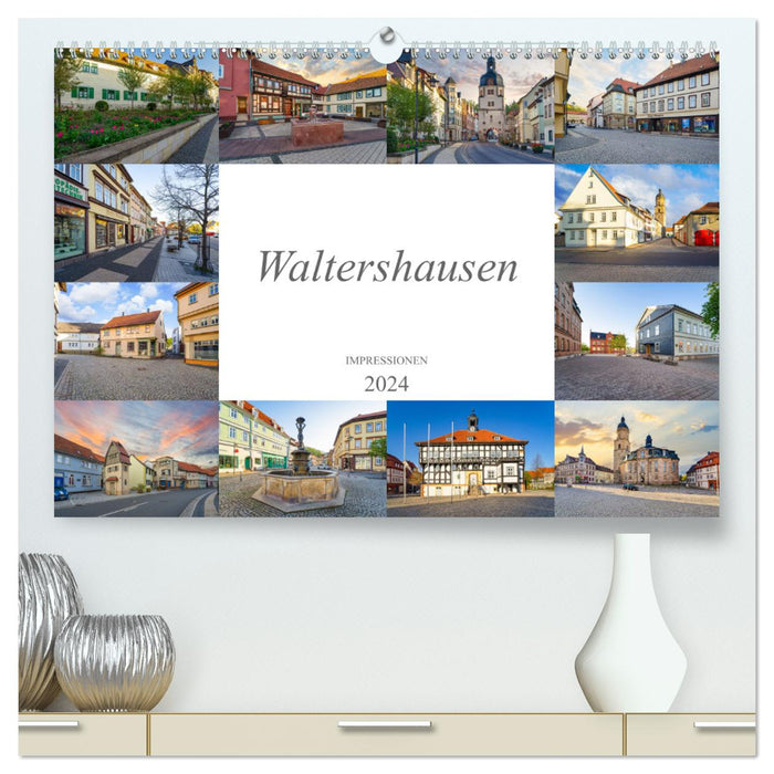 Waltershausen Impressions (Calendrier mural CALVENDO Premium 2024) 
