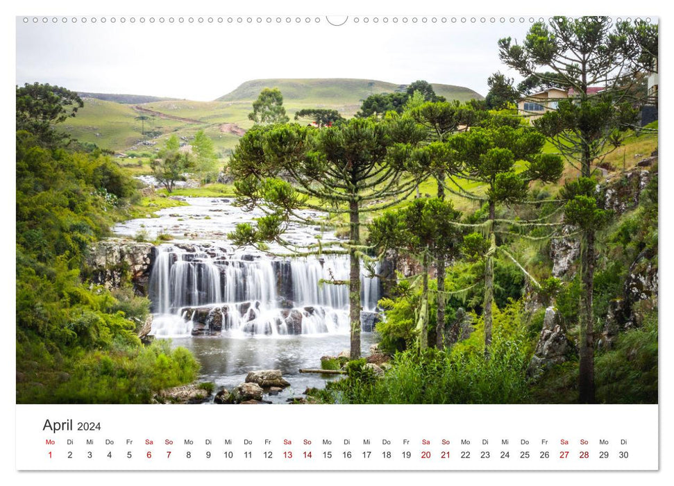 Brazil - carnivals, football and rainforests. (CALVENDO wall calendar 2024) 