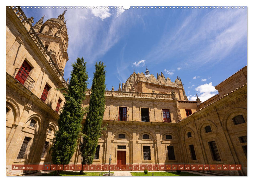 Salamanca - A Pearl of Spain (CALVENDO Premium Wall Calendar 2024) 