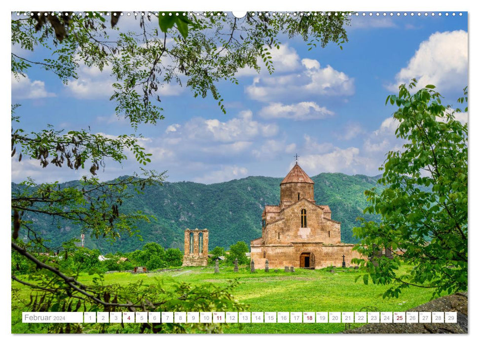 Arménie – Pays du Caucase (Calvendo Premium Wall Calendar 2024) 