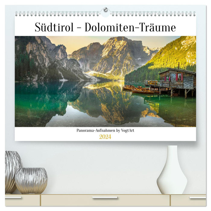 Tyrol du Sud – Dolomite Dreams par VogtArt (Calvendo Premium Wall Calendar 2024) 