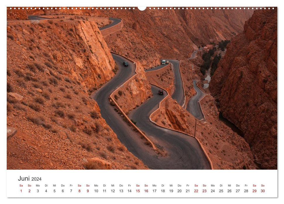 Maroc – Un merveilleux voyage en Afrique du Nord. (Calendrier mural CALVENDO Premium 2024) 