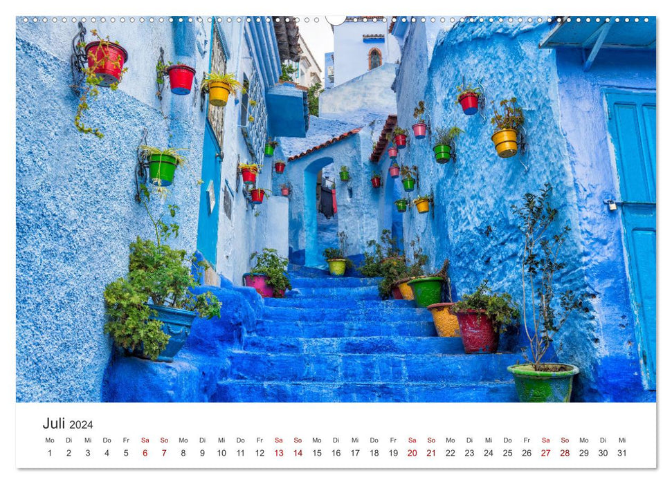 Morocco - A wonderful trip to North Africa. (CALVENDO Premium Wall Calendar 2024) 