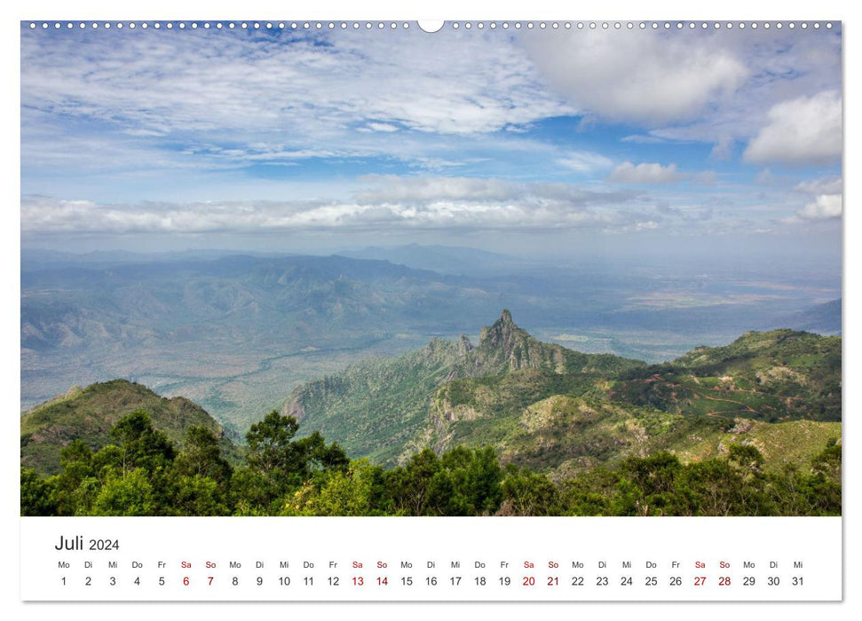 Indien - Eine Reise nach Südasien. (CALVENDO Premium Wandkalender 2024)