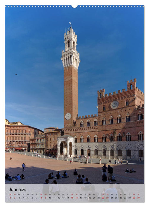 Siena - Tuscany in top form (CALVENDO wall calendar 2024) 