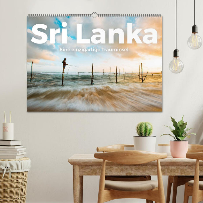 Sri Lanka – Une île de rêve unique. (Calendrier mural CALVENDO 2024) 