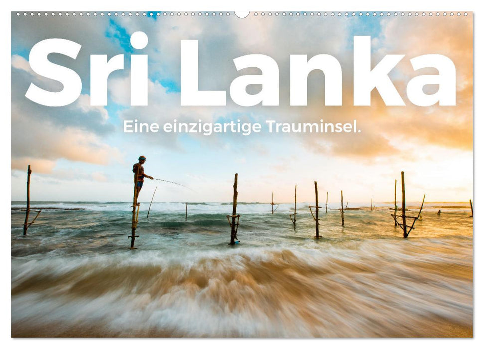 Sri Lanka – Une île de rêve unique. (Calendrier mural CALVENDO 2024) 