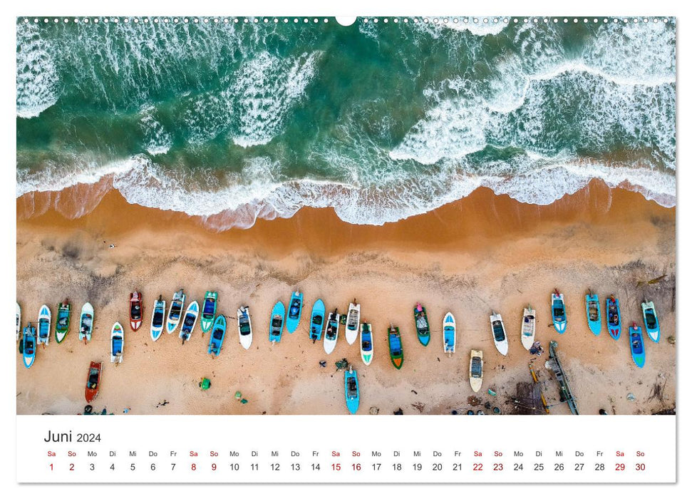 Sri Lanka – Une île de rêve unique. (Calendrier mural CALVENDO 2024) 