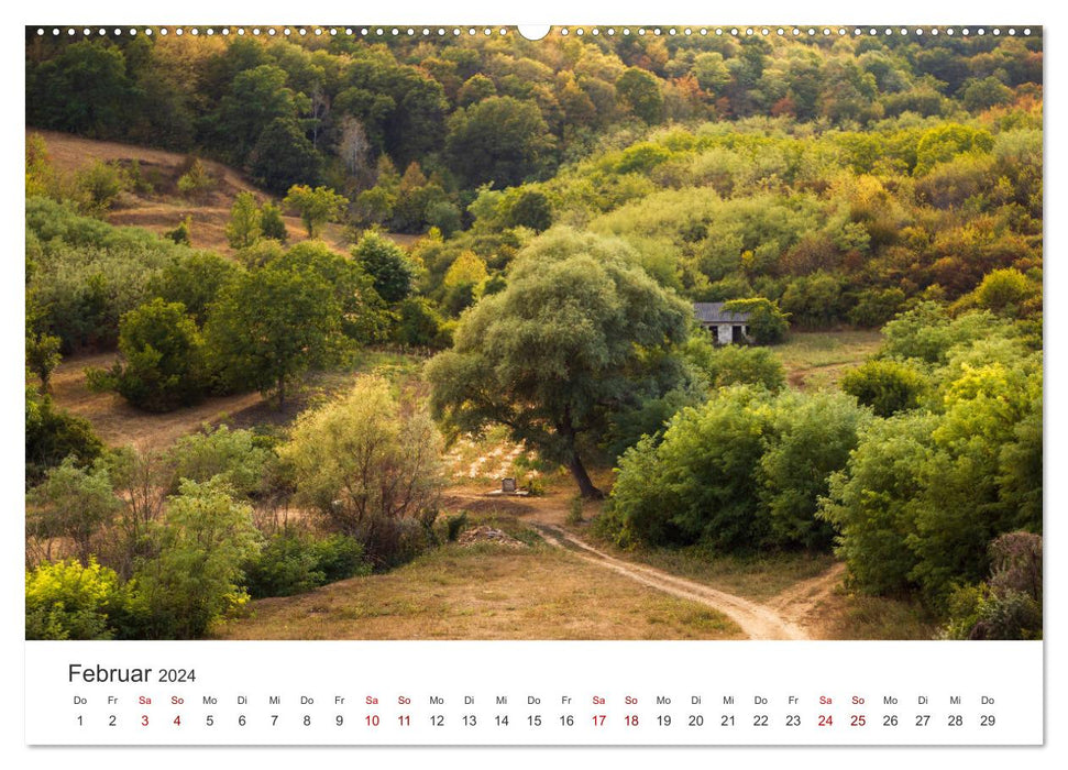 Moldova - An unknown paradise. (CALVENDO wall calendar 2024) 