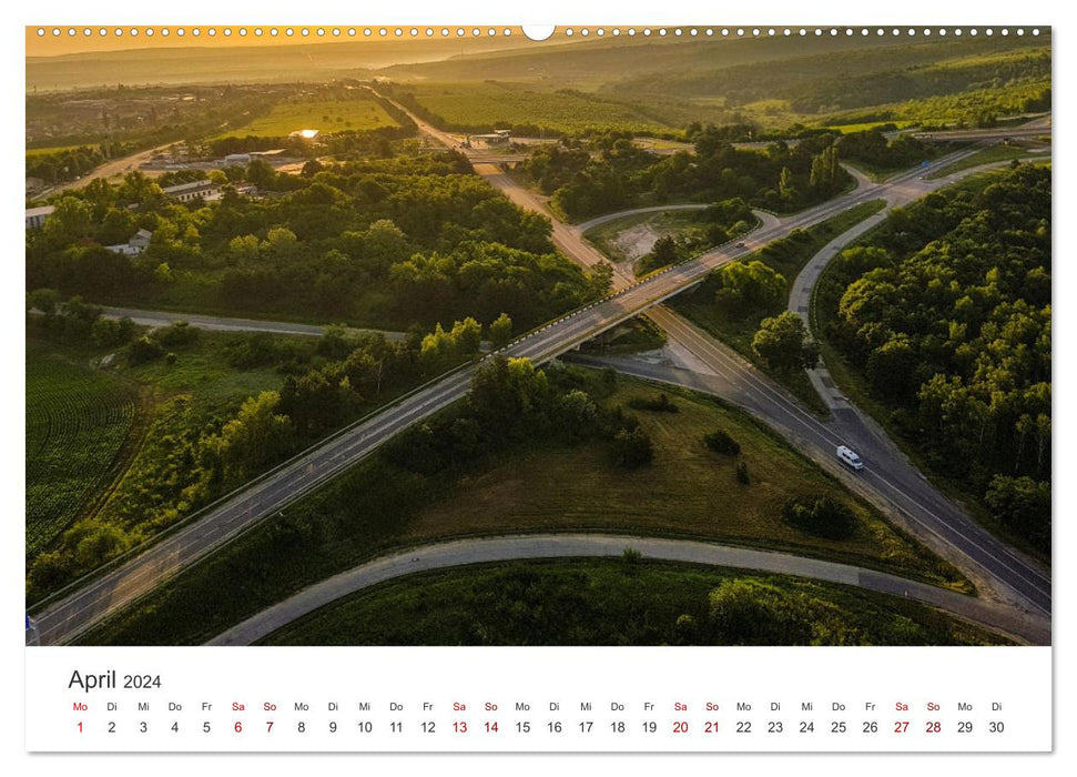 Moldau - Ein unbekanntes Paradies. (CALVENDO Wandkalender 2024)