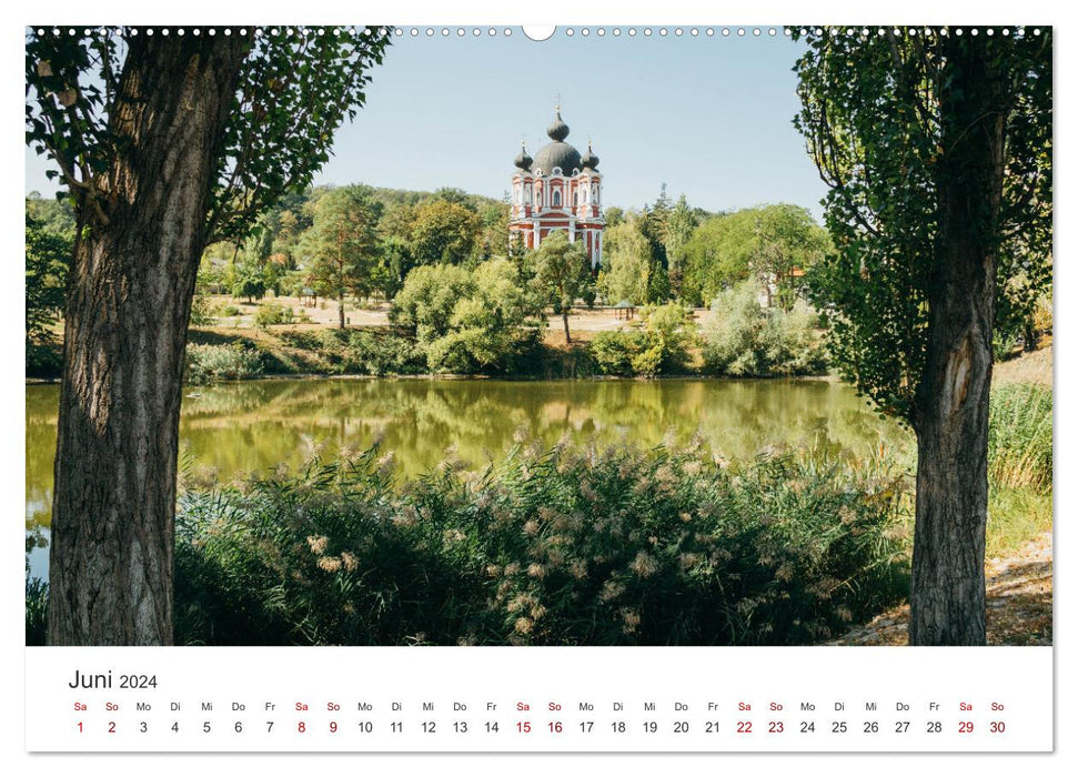 Moldavie - Un paradis inconnu. (Calendrier mural CALVENDO 2024) 