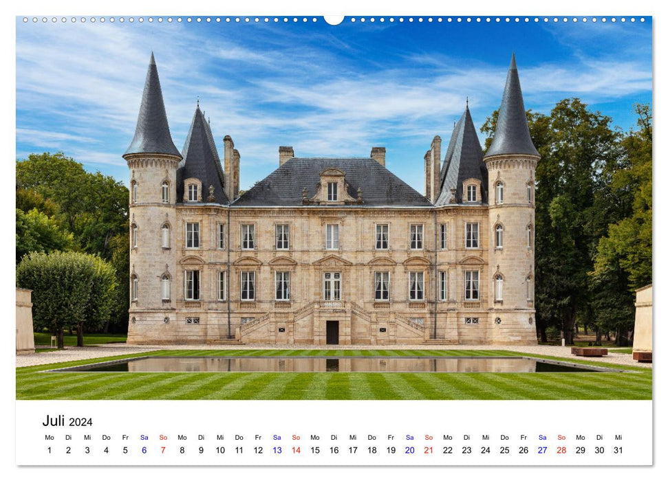 Arcachon Bordeaux Cap Ferret (CALVENDO Premium Wall Calendar 2024) 