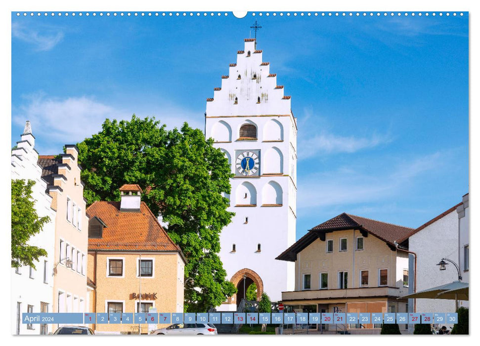 Lower Bavarian Vilstal (CALVENDO Premium Wall Calendar 2024) 