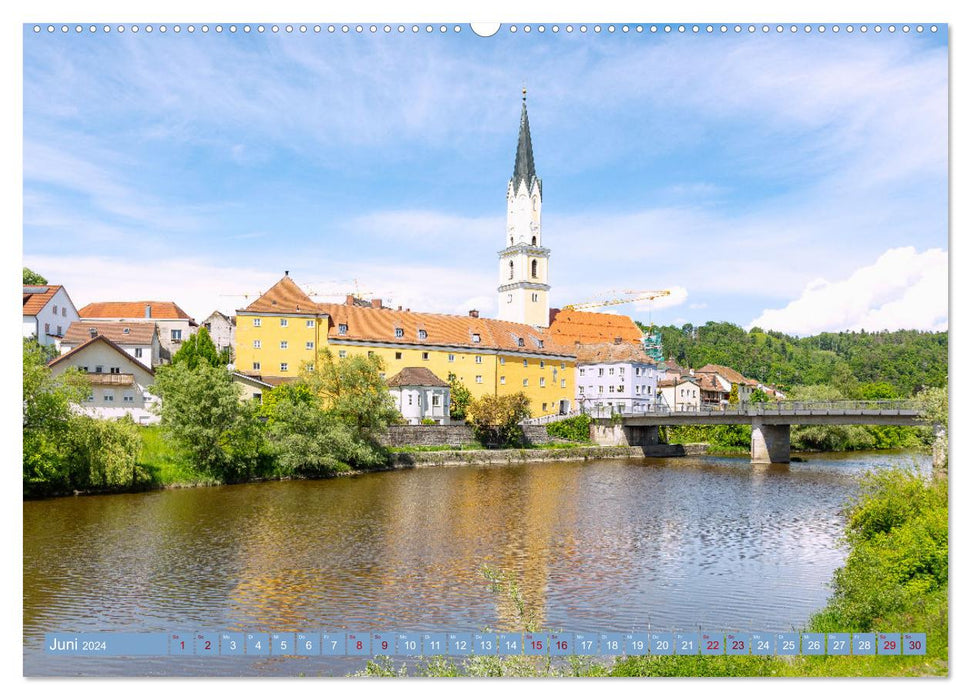 Lower Bavarian Vilstal (CALVENDO Premium Wall Calendar 2024) 