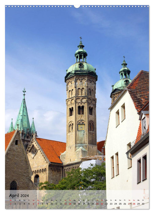 Towers in Saxony-Anhalt (CALVENDO Premium Wall Calendar 2024) 