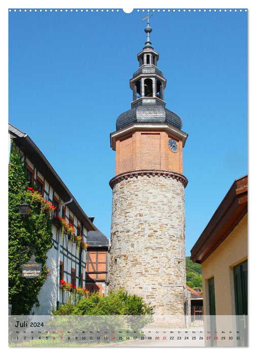 Towers in Saxony-Anhalt (CALVENDO Premium Wall Calendar 2024) 