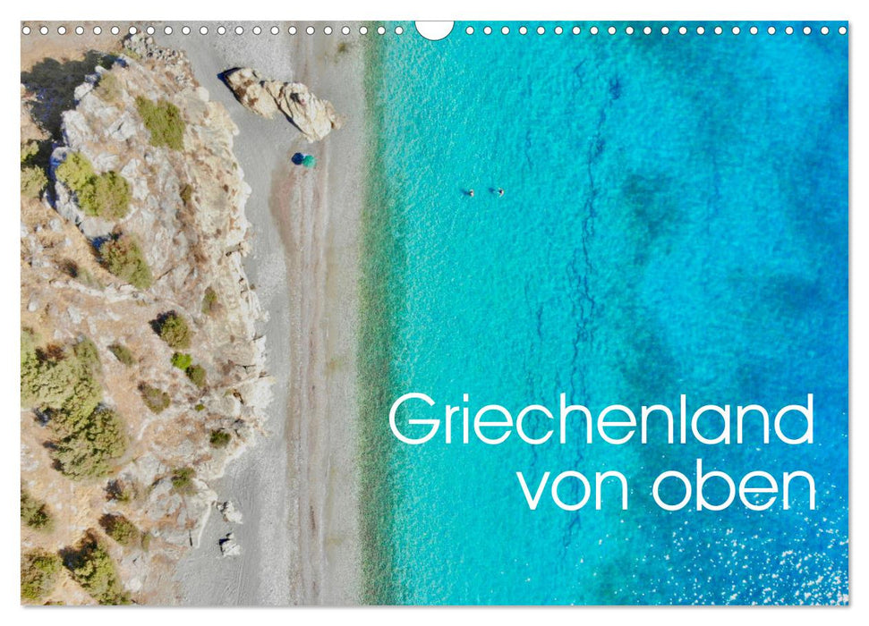 Griechenland von oben (CALVENDO Wandkalender 2024)