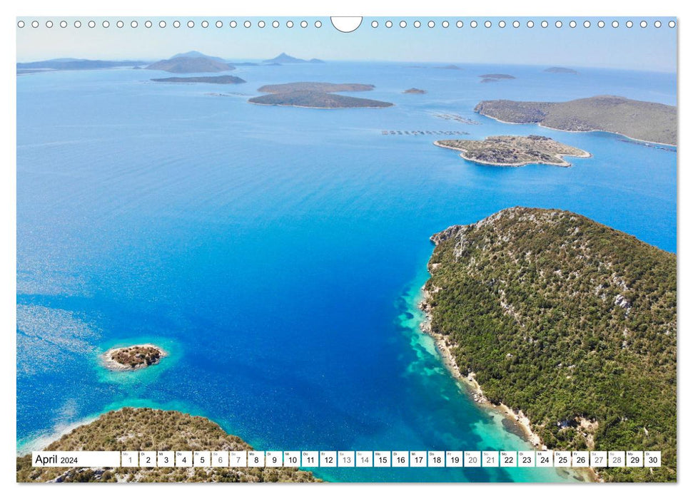 Greece from above (CALVENDO wall calendar 2024) 