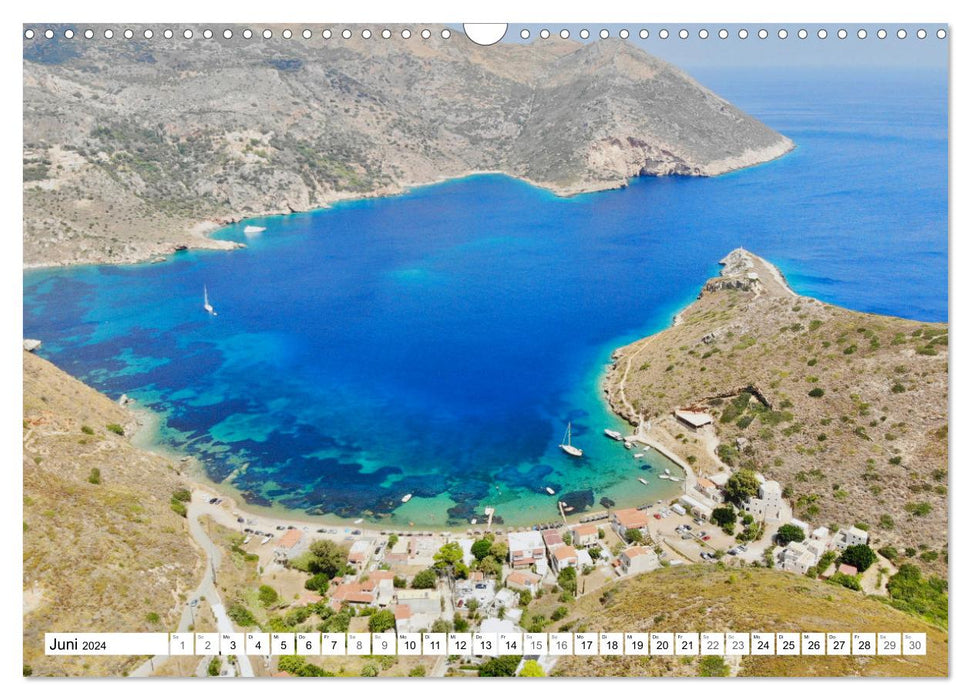 Greece from above (CALVENDO wall calendar 2024) 