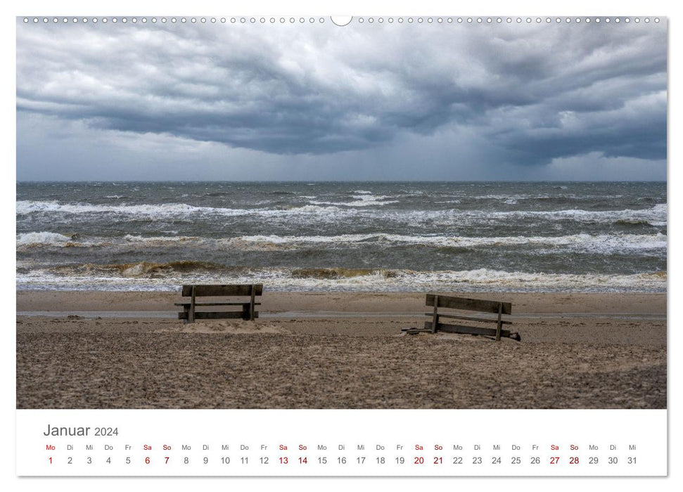 Dänemark - Henne Strand (CALVENDO Premium Wandkalender 2024)