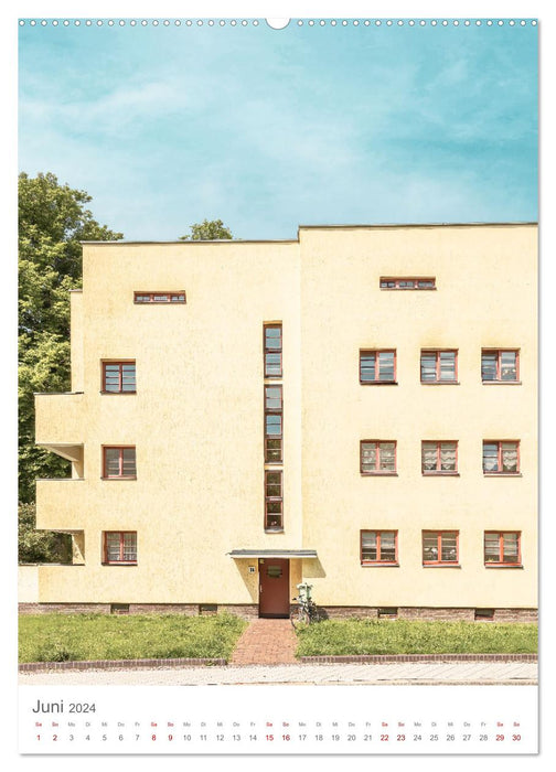 Magdeburg - Modernism - New Building - Bauhaus (CALVENDO wall calendar 2024) 