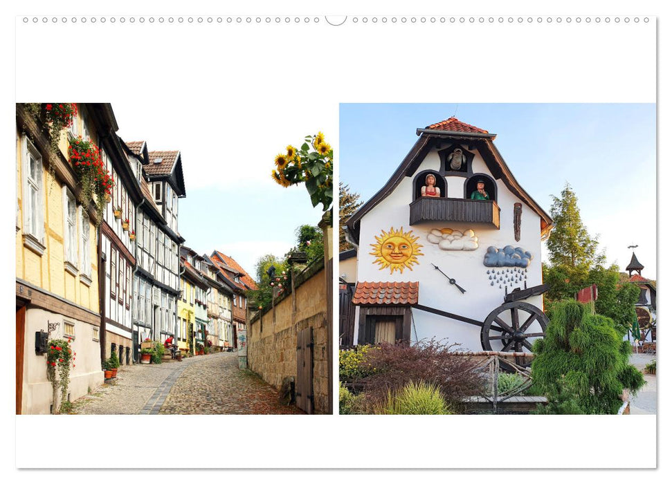 Quedlinburg und Gernrode (CALVENDO Wandkalender 2024)