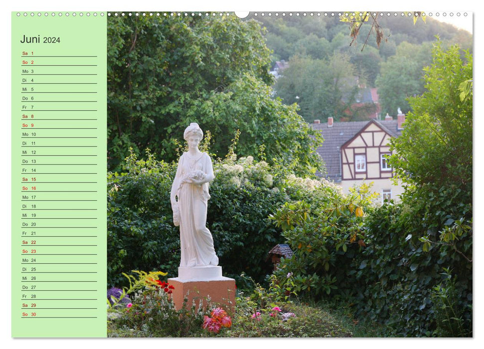 Quedlinburg und Gernrode (CALVENDO Wandkalender 2024)