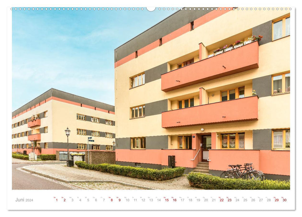Magdeburg - New Building - Modernism - Bauhaus (CALVENDO Wall Calendar 2024) 