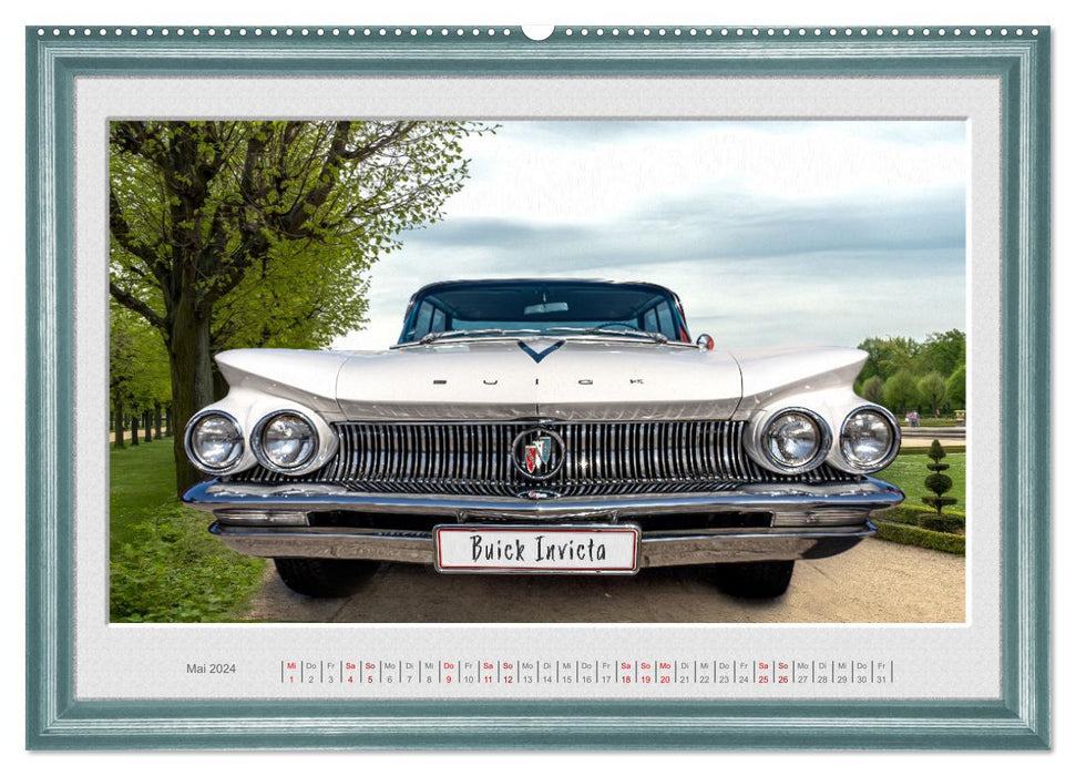 Classic cars looked in the face (CALVENDO wall calendar 2024) 