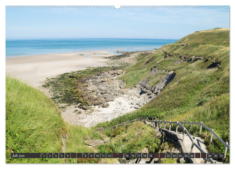 The North of France - Along the Côte d'Opale (CALVENDO Premium Wall Calendar 2024) 