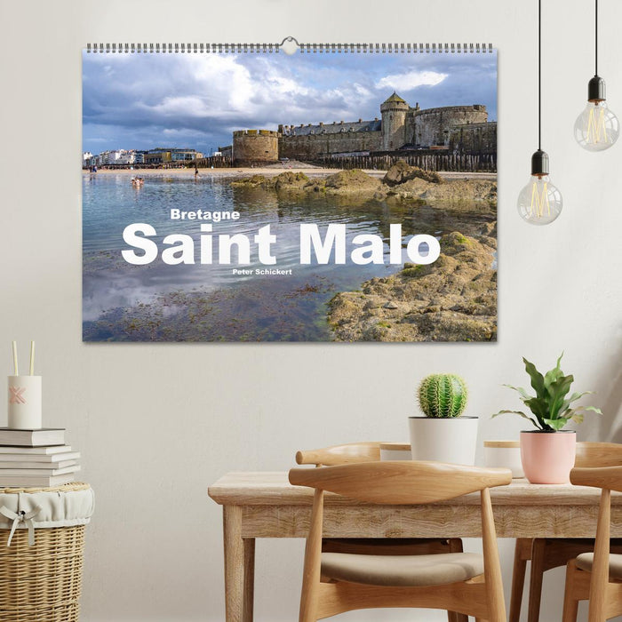 Brittany - Saint Malo (CALVENDO wall calendar 2024) 