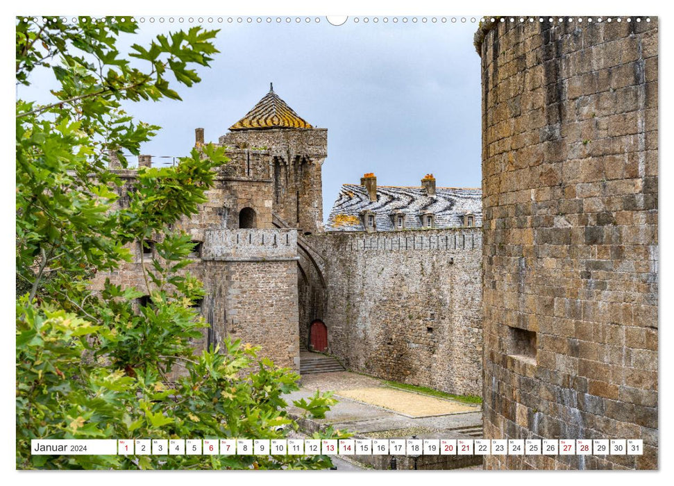 Brittany - Saint Malo (CALVENDO wall calendar 2024) 