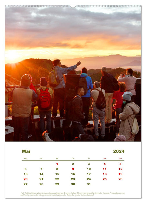 Reise durch Java (CALVENDO Premium Wandkalender 2024)